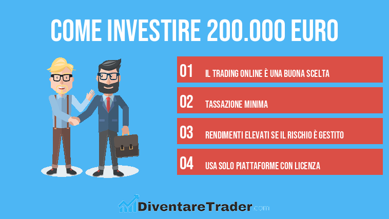Come investire 200.000 euro